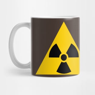 Radioactive | radioactivity | warning symbol | warning Mug